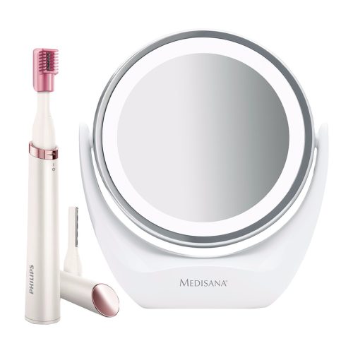 Philips HP6393/00 + Medisana cosmetica spiegel