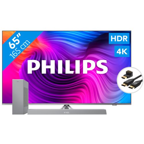 Philips 65PUS8506 - Ambilight + Soundbar + Hdmi kabel