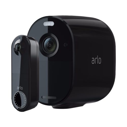Arlo Essential Beveiligingscamera Zwart + Arlo Wire Free Video Doorbe