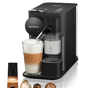 Nespresso Lattissima One EN510.B Koffiecapsulemachine met Automatisch Melksysteem, Zwart
