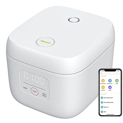 Joyami Mini Smart Rijstkoker 0,8L Anti-aanbakpan 6 Kommen