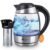 TRESKO® glazen waterkoker 1,8 L